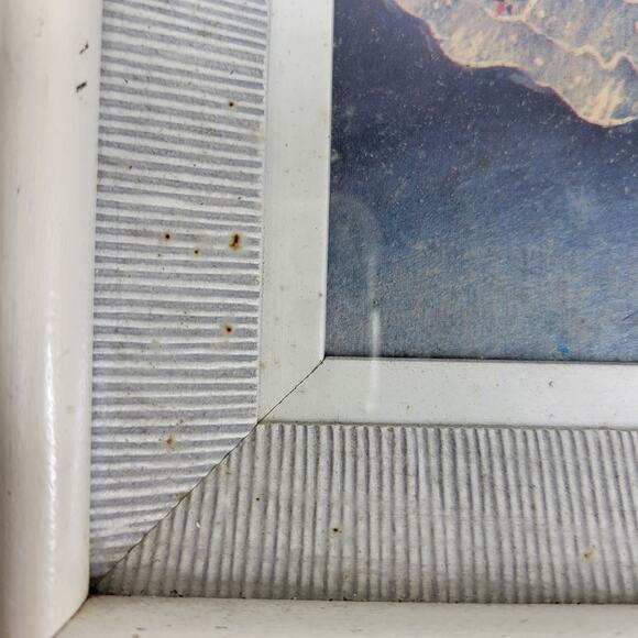 VTG Carina Ballet Lithograph Framed 11" Wood Shadow Box Gold MCM Wall Art - Picture 8 of 16